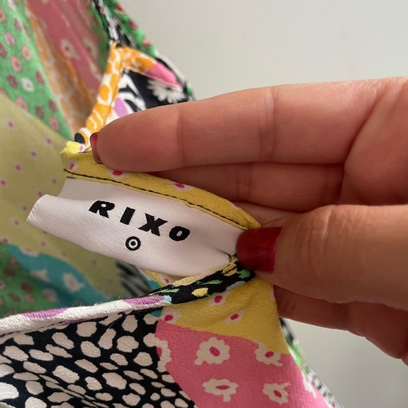 RIXO Multicolor Patterned Dress - Picture 3 of 9